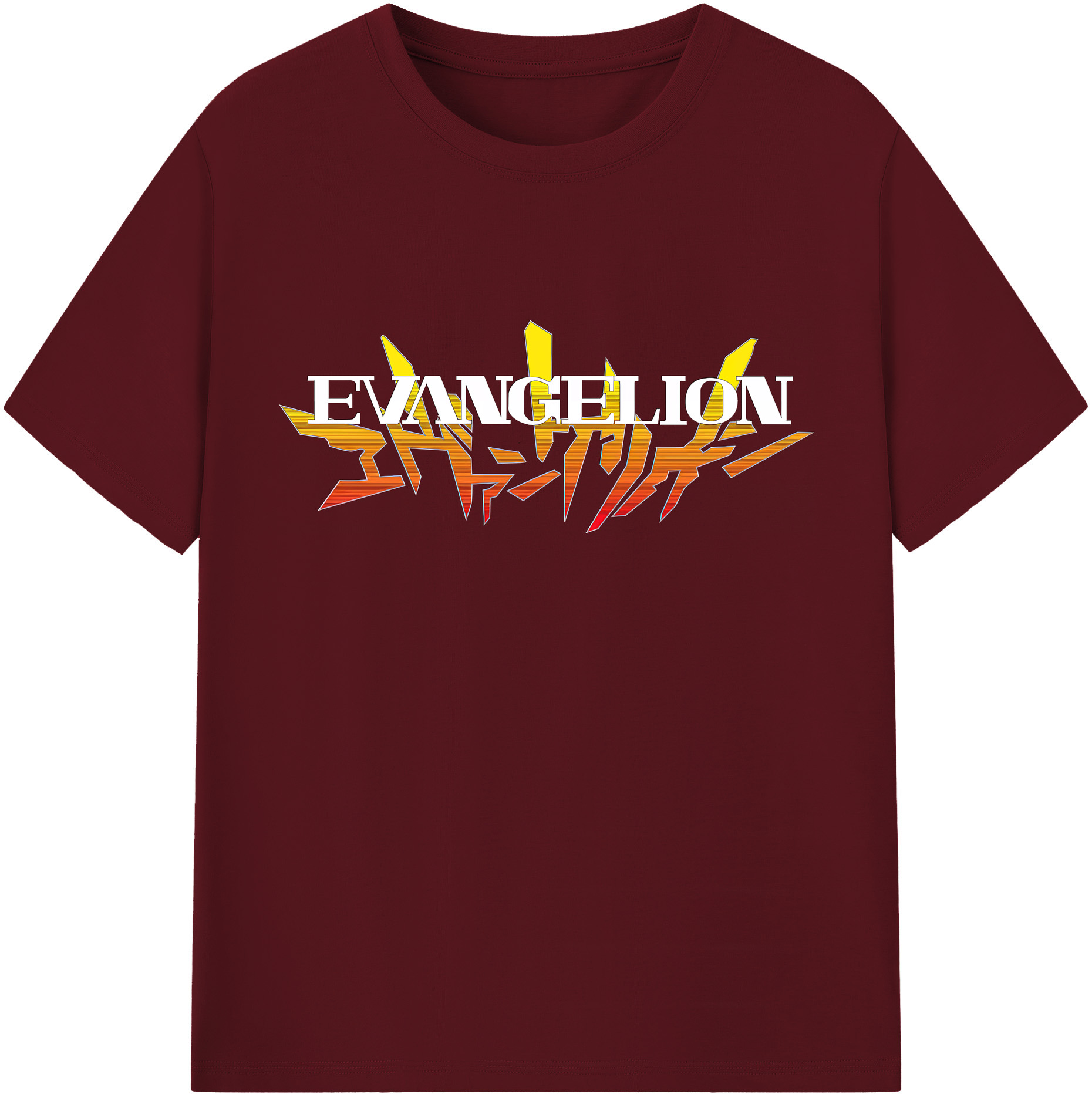 （画像用） EVA 新世紀エヴァンゲリオン 綿100％半袖Tシャツ（フロントプリント）